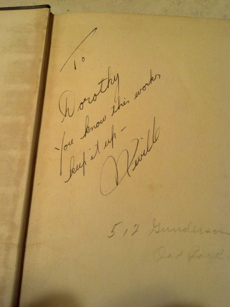 Neville Goddard Signed Book Freedom For All